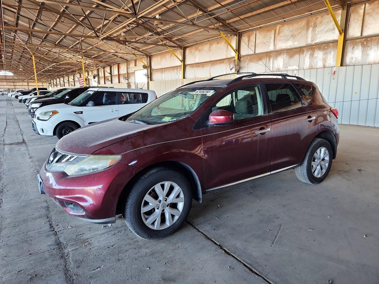 2012 Nissan Murano S Фиолетовый vin: JN8AZ1MW3CW212962