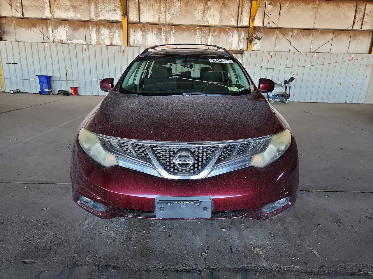 2012 Nissan Murano S Фиолетовый vin: JN8AZ1MW3CW212962