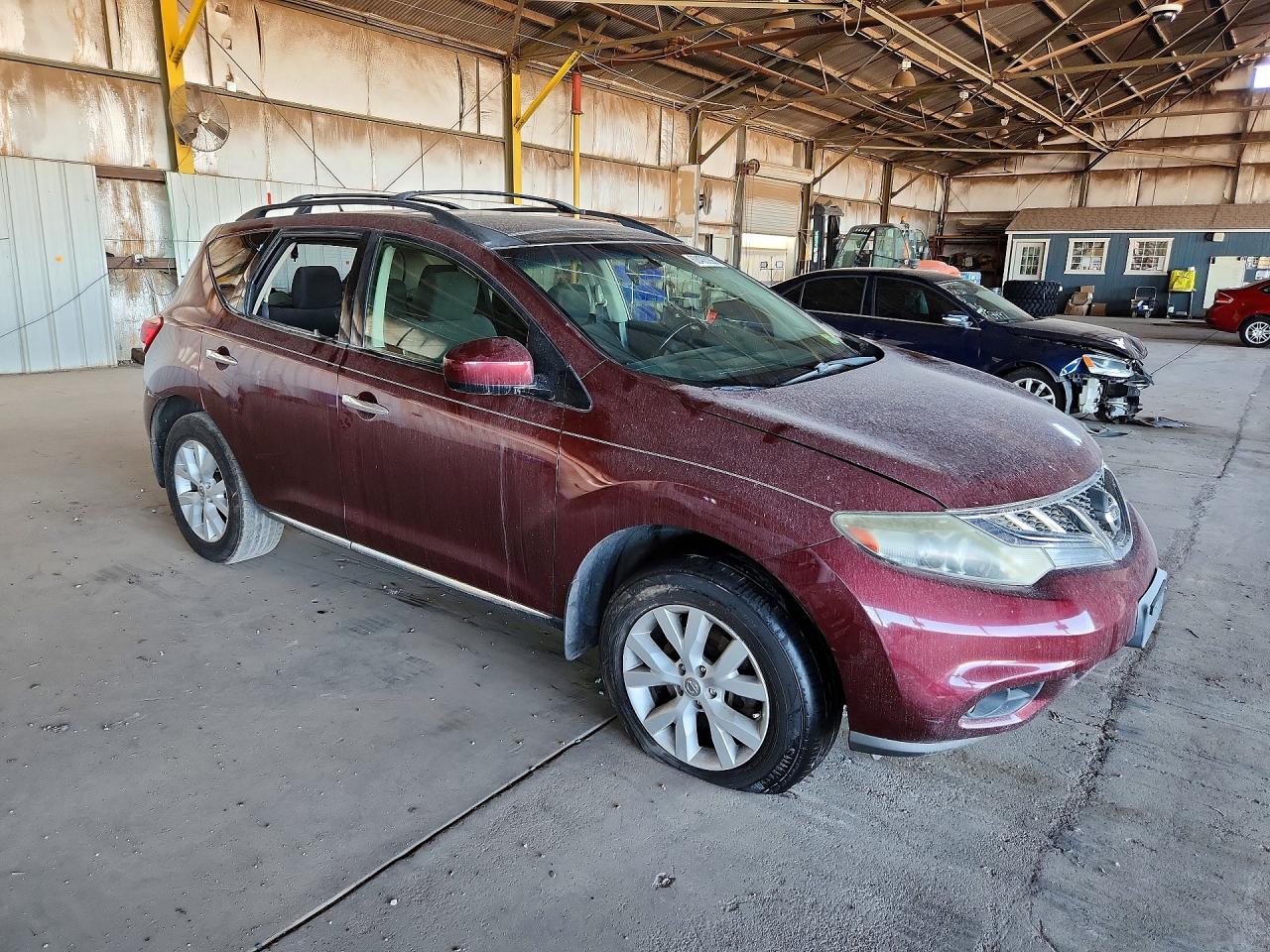2012 Nissan Murano S Фиолетовый vin: JN8AZ1MW3CW212962