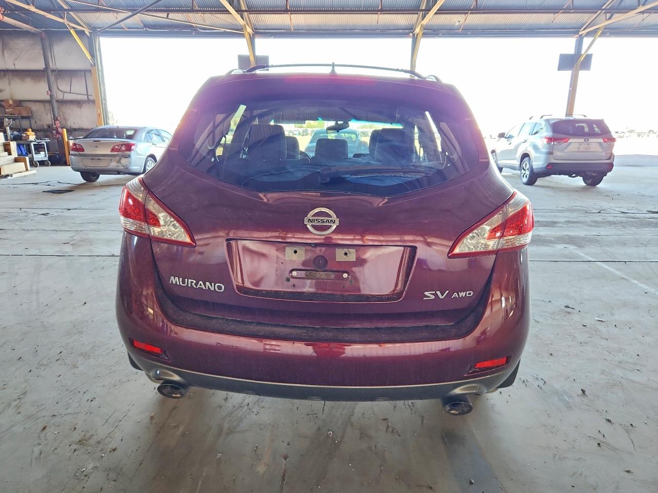 2012 Nissan Murano S Фиолетовый vin: JN8AZ1MW3CW212962