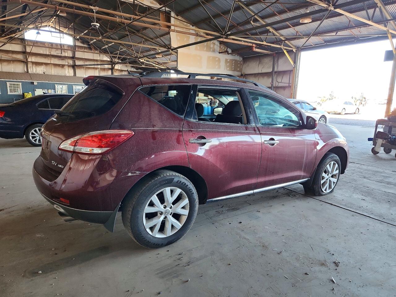 2012 Nissan Murano S Фиолетовый vin: JN8AZ1MW3CW212962