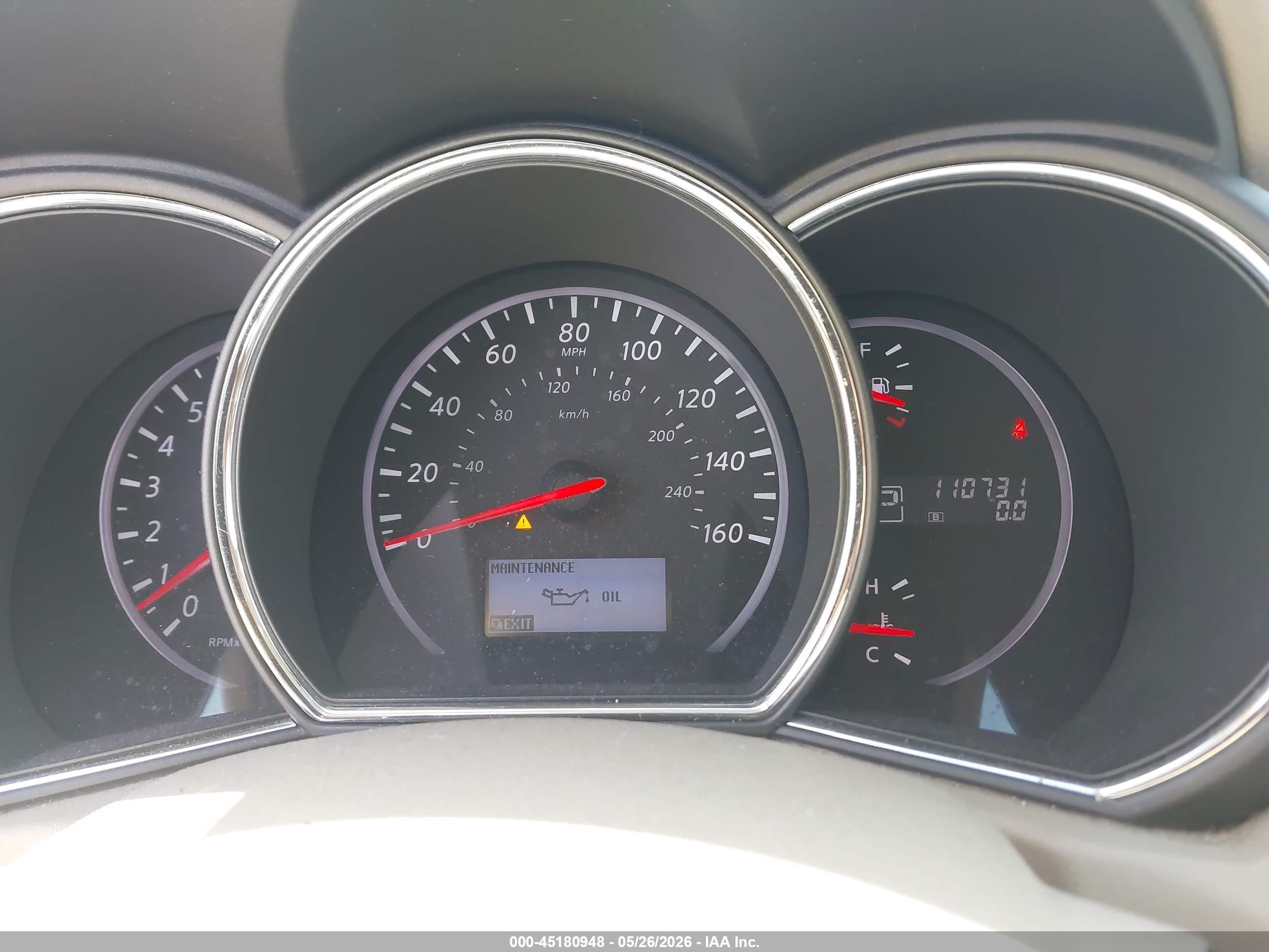 2012 Nissan Murano S White vin: JN8AZ1MW3CW233732