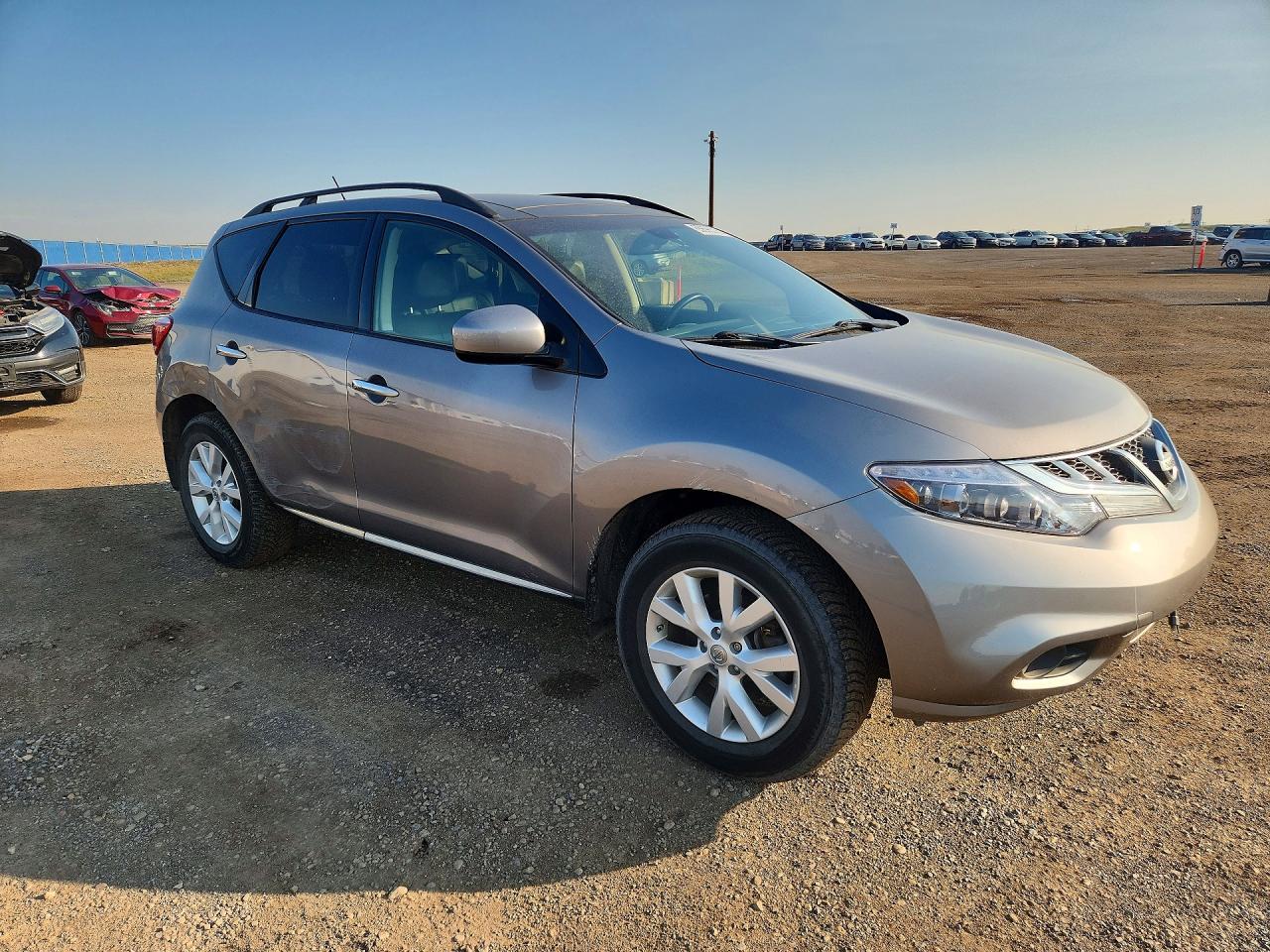 2012 Nissan Murano S Серый vin: JN8AZ1MW3CW237358