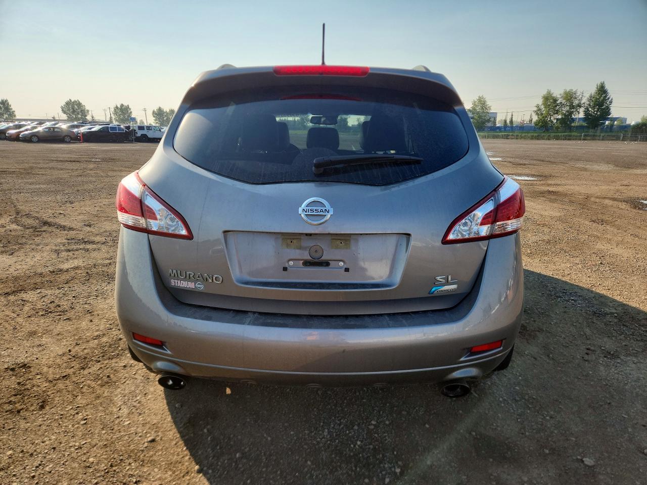 2012 Nissan Murano S Серый vin: JN8AZ1MW3CW237358