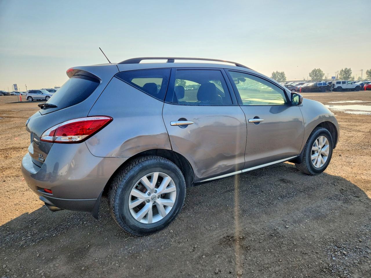 2012 Nissan Murano S Серый vin: JN8AZ1MW3CW237358