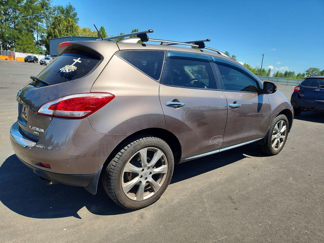 2013 Nissan Murano S Brown vin: JN8AZ1MW3DW302078