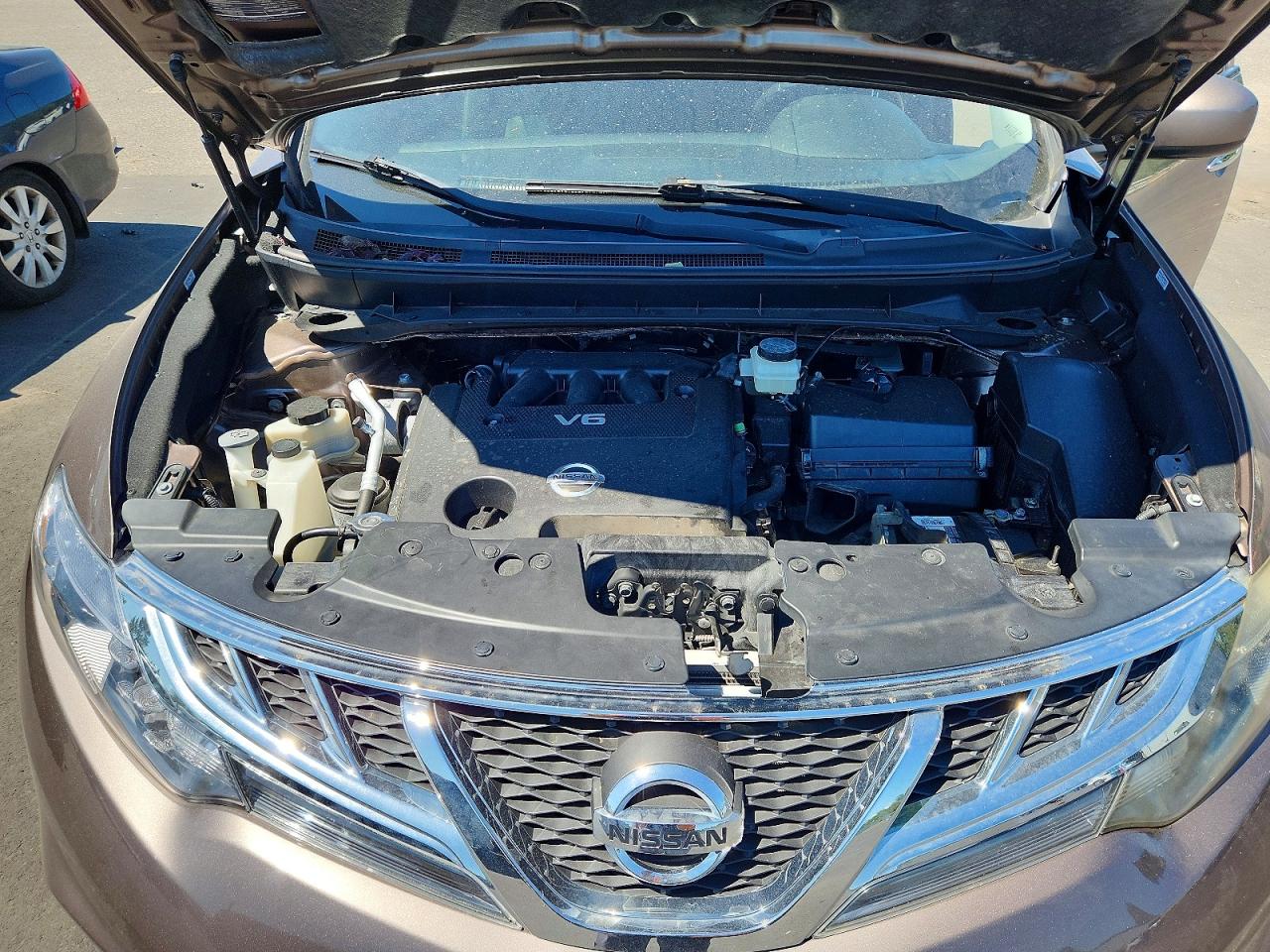 2013 Nissan Murano S Brown vin: JN8AZ1MW3DW302078