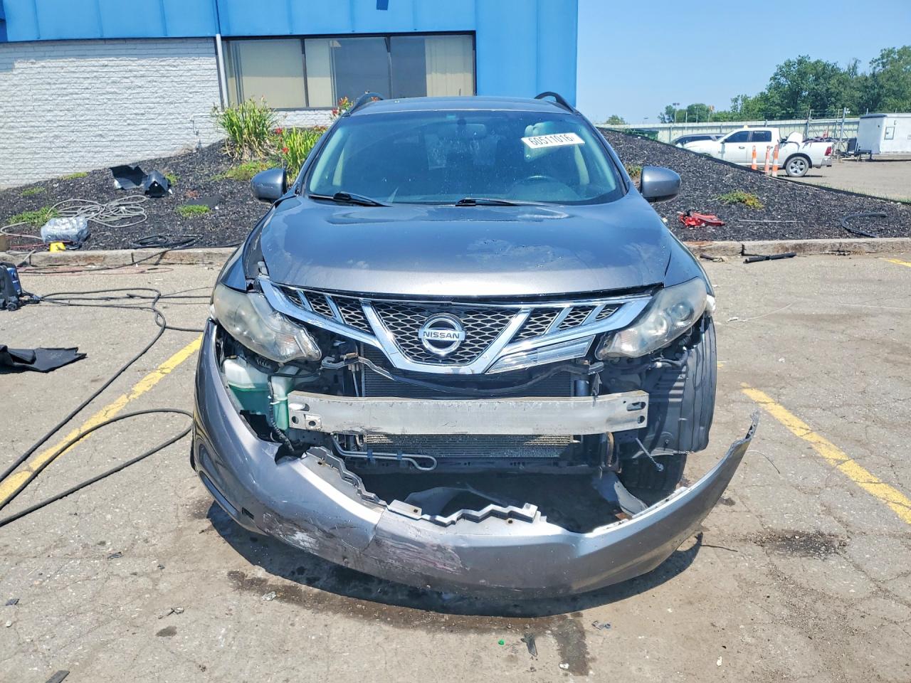 2013 Nissan Murano S Silver vin: JN8AZ1MW3DW318913