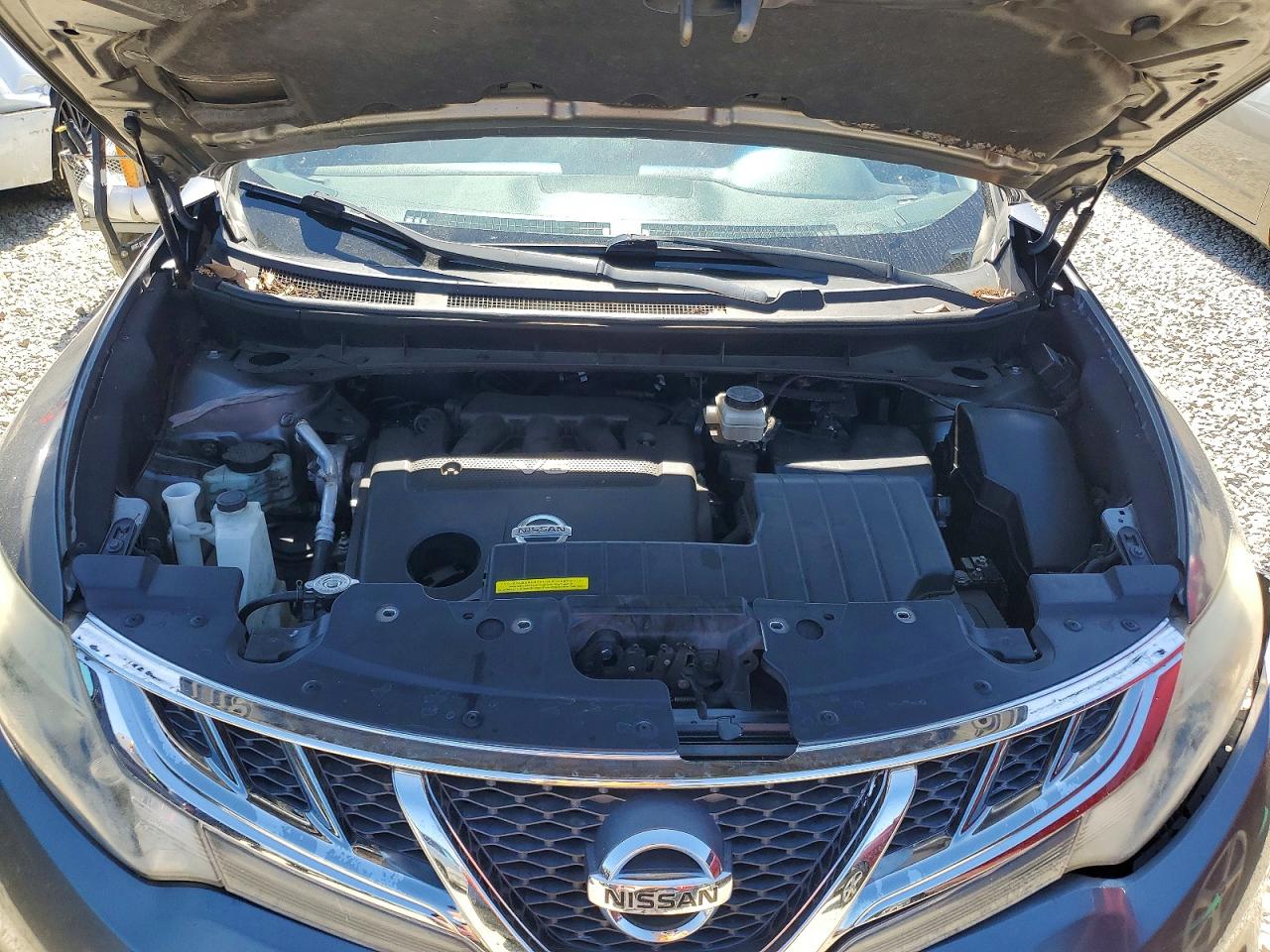 2014 Nissan Murano Le Серый vin: JN8AZ1MW3EW500239