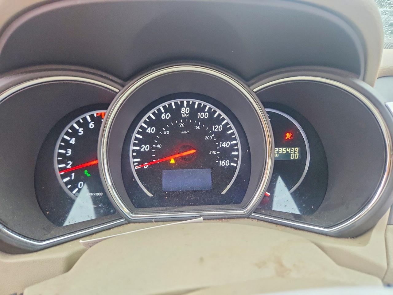 2014 Nissan Murano Sl Brown vin: JN8AZ1MW3EW506526