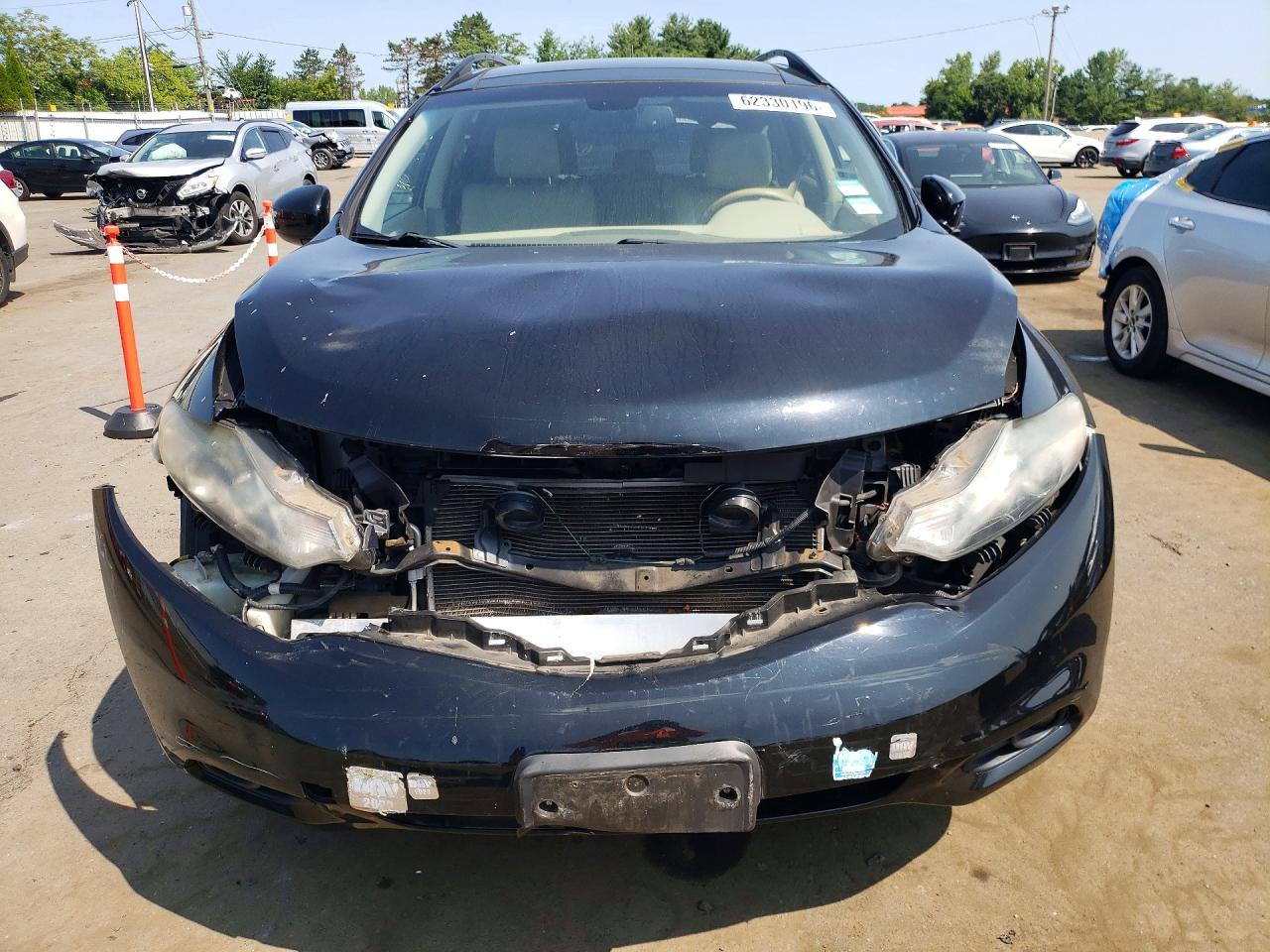 2014 Nissan Murano Sl Черный vin: JN8AZ1MW3EW511774