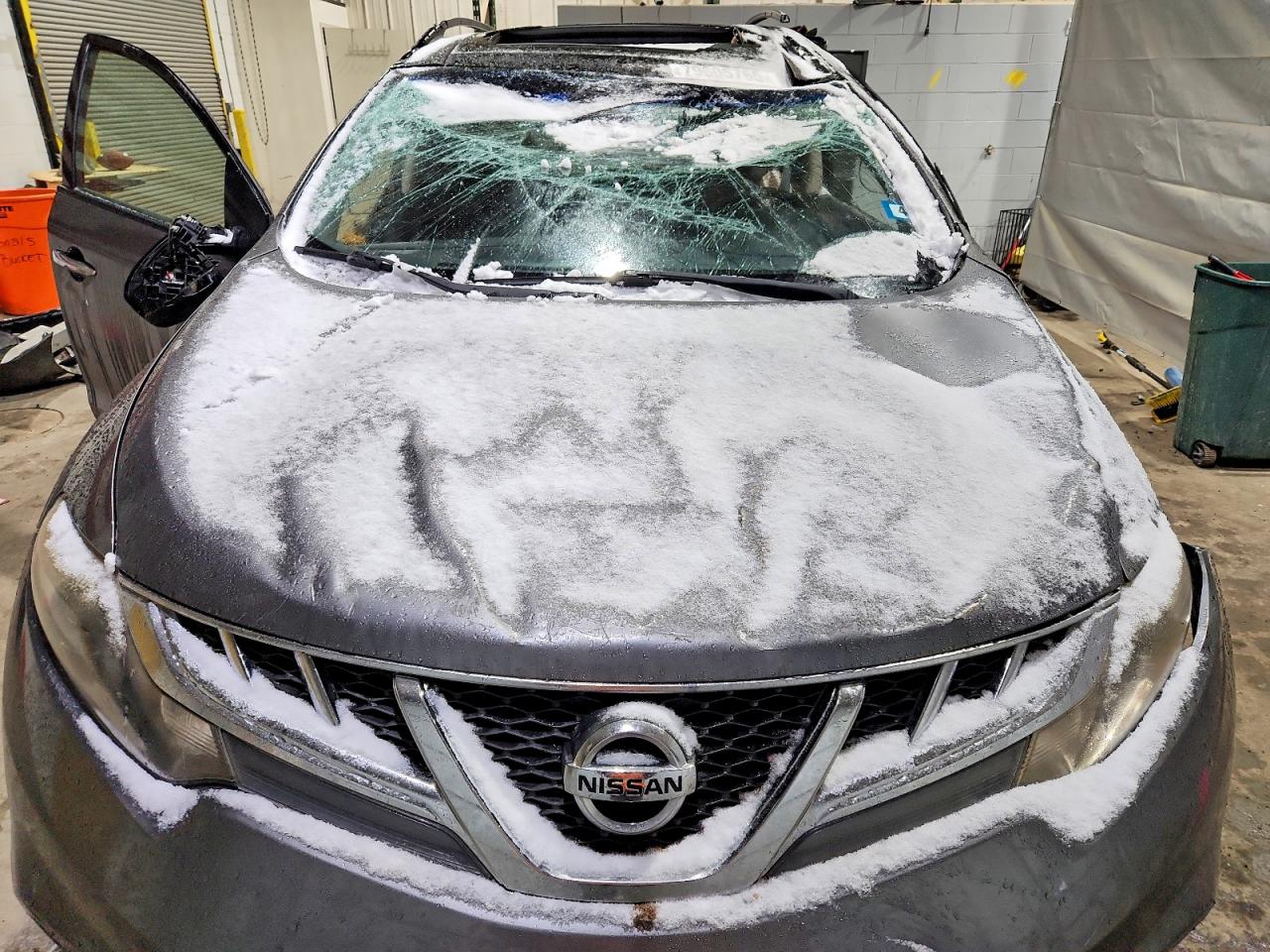2014 Nissan Murano Sl Gray vin: JN8AZ1MW3EW527862