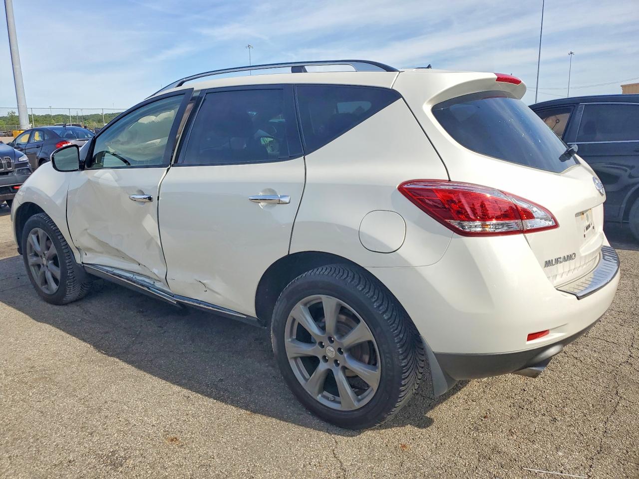 2014 Nissan Murano Le Белый vin: JN8AZ1MW3EW528428