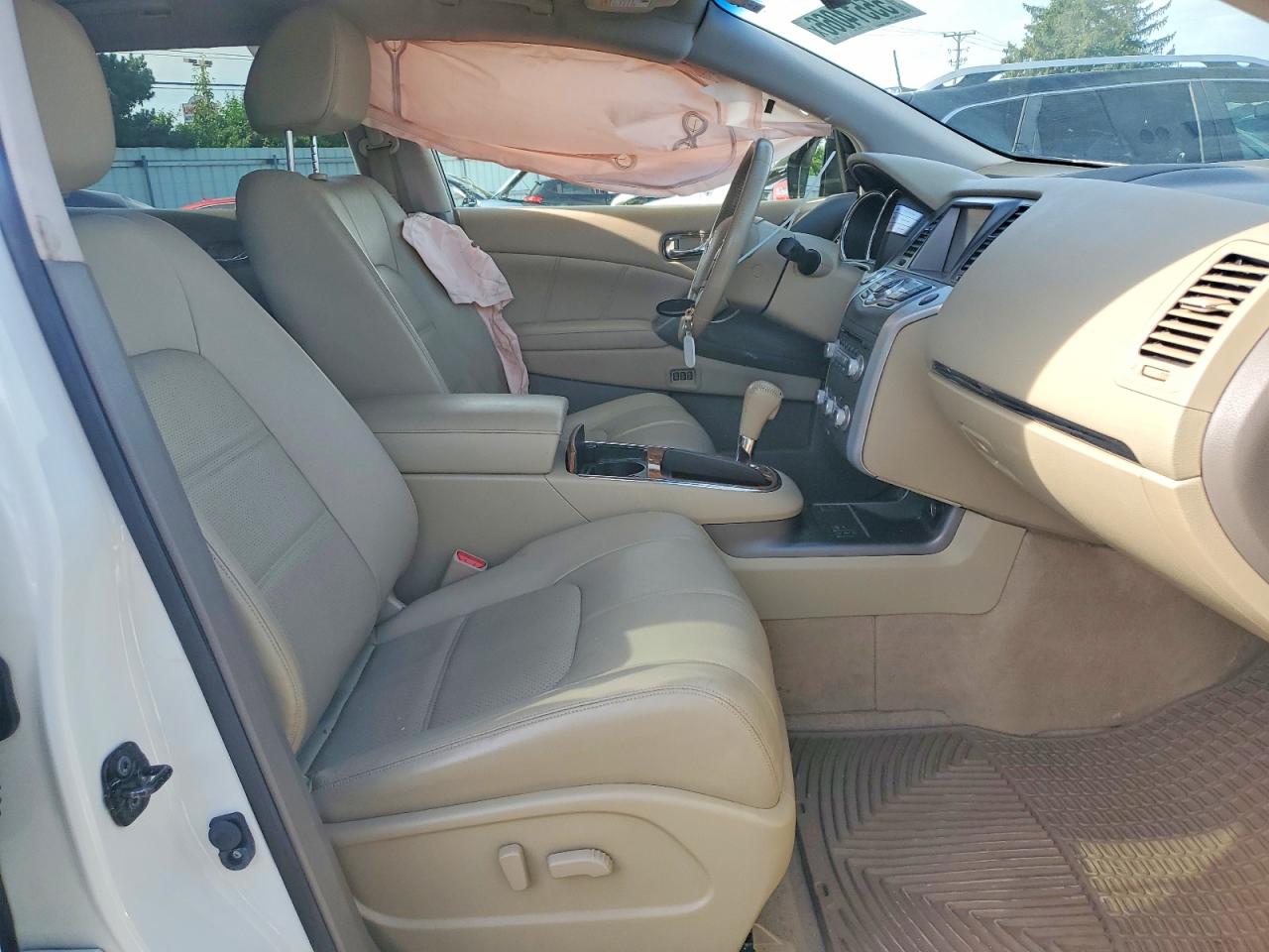 2014 Nissan Murano Le Белый vin: JN8AZ1MW3EW528428
