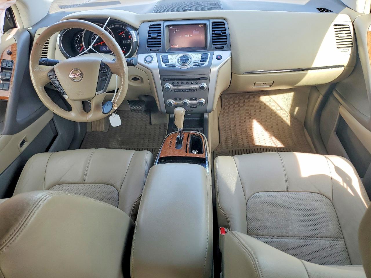 2014 Nissan Murano Le Белый vin: JN8AZ1MW3EW528428
