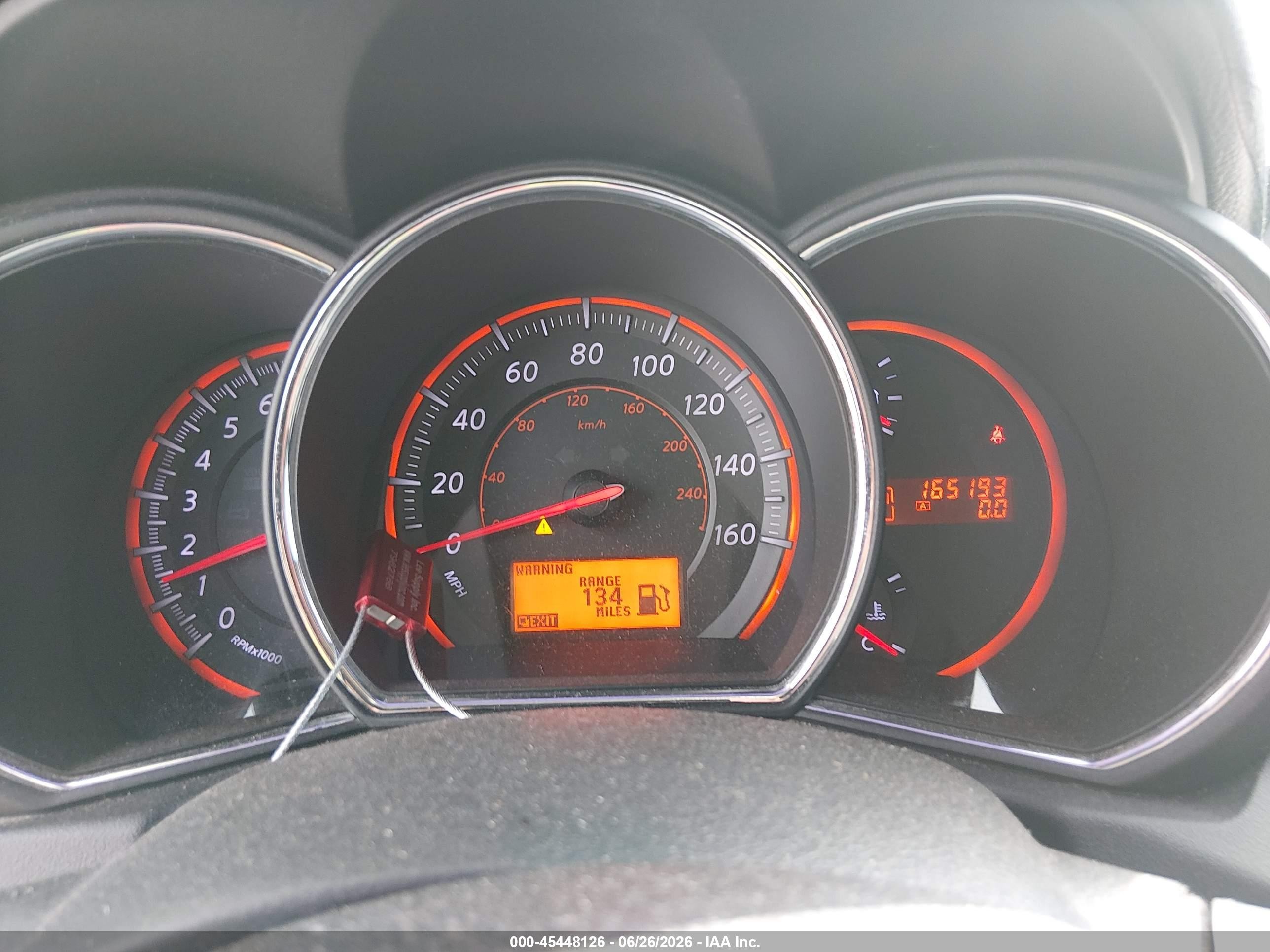 2010 Nissan Murano S Red vin: JN8AZ1MW4AW104220