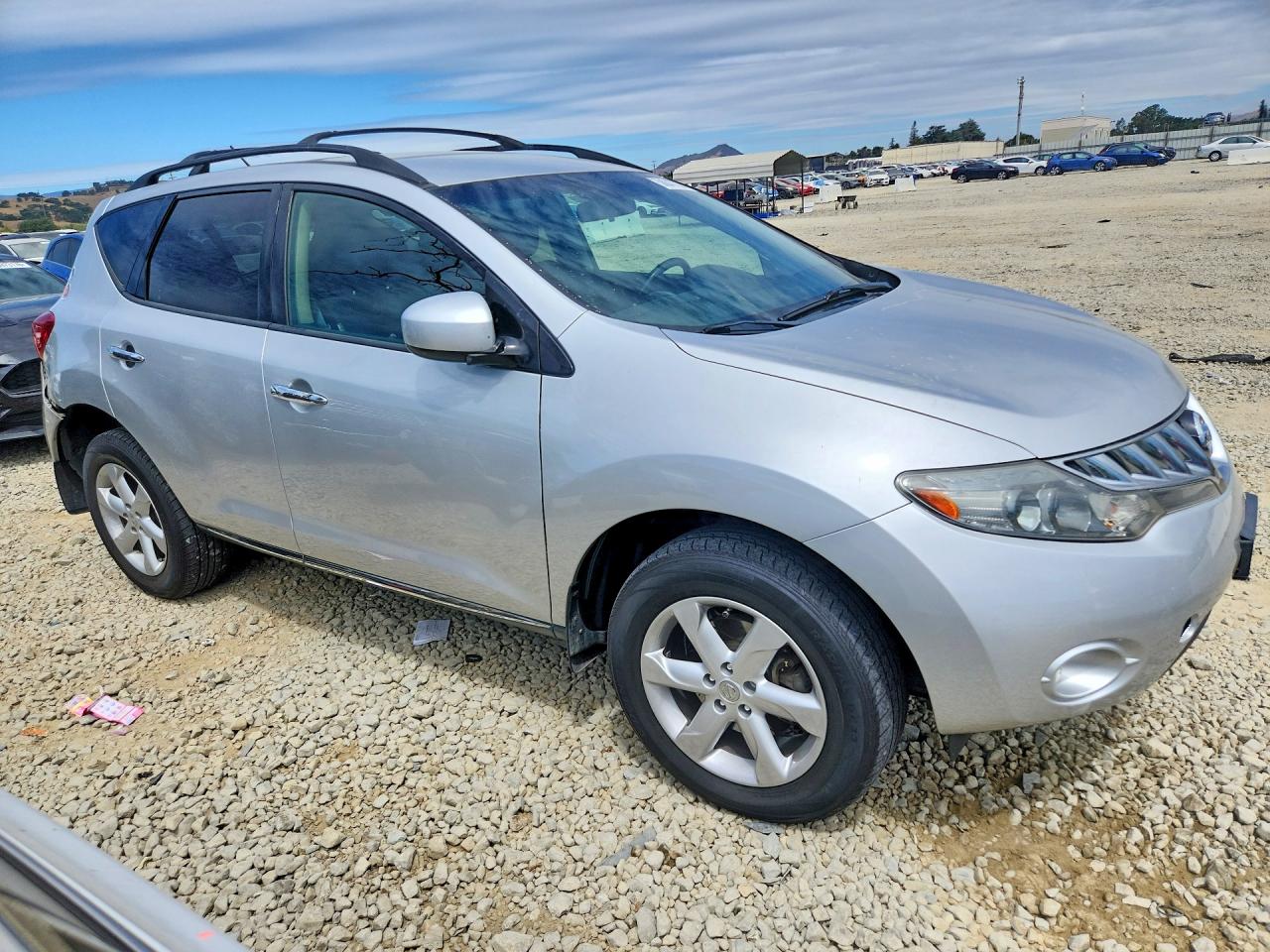 2010 Nissan Murano S Silver vin: JN8AZ1MW4AW105870