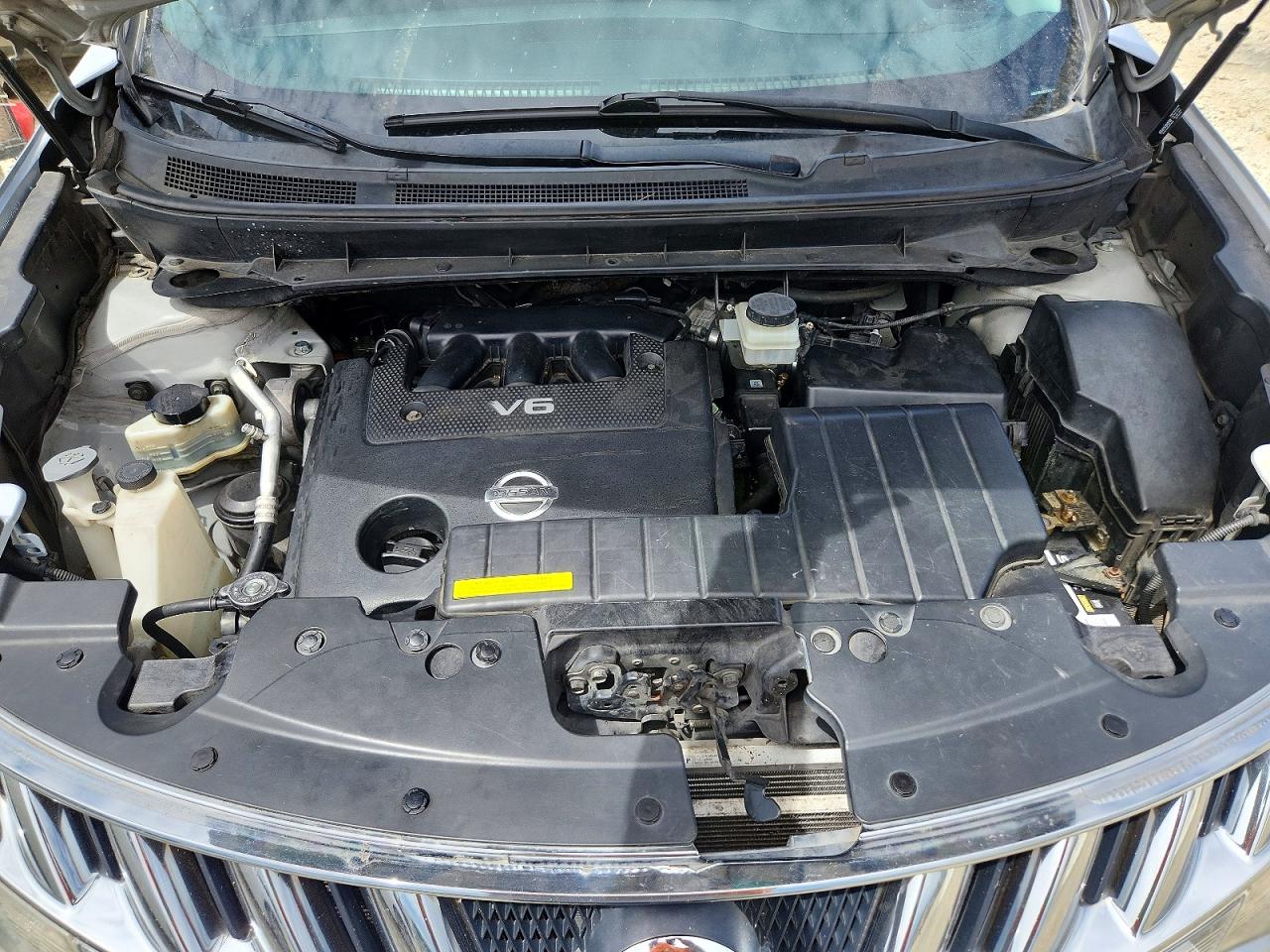 2010 Nissan Murano S Silver vin: JN8AZ1MW4AW105870
