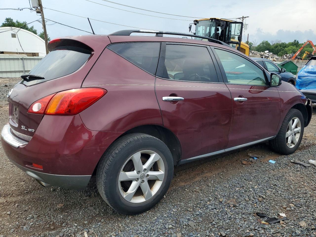 2010 Nissan Murano S Maroon vin: JN8AZ1MW4AW117629