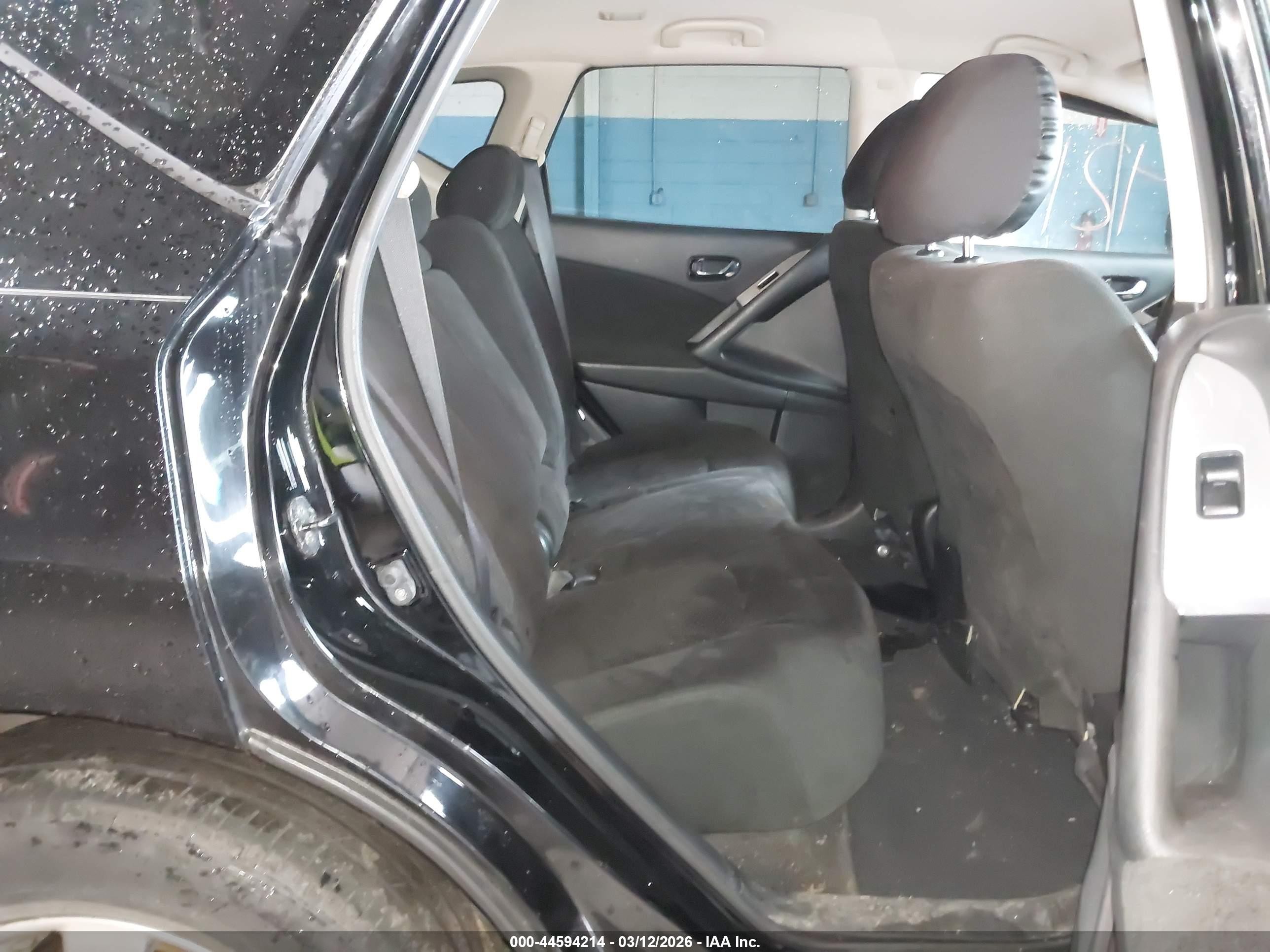 2010 Nissan Murano S Черный vin: JN8AZ1MW4AW122913