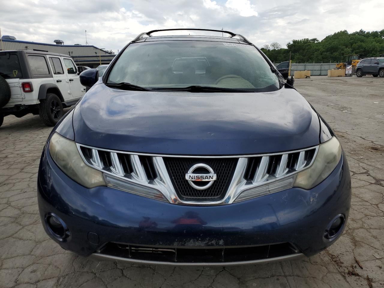 2010 Nissan Murano S Blue vin: JN8AZ1MW4AW136441