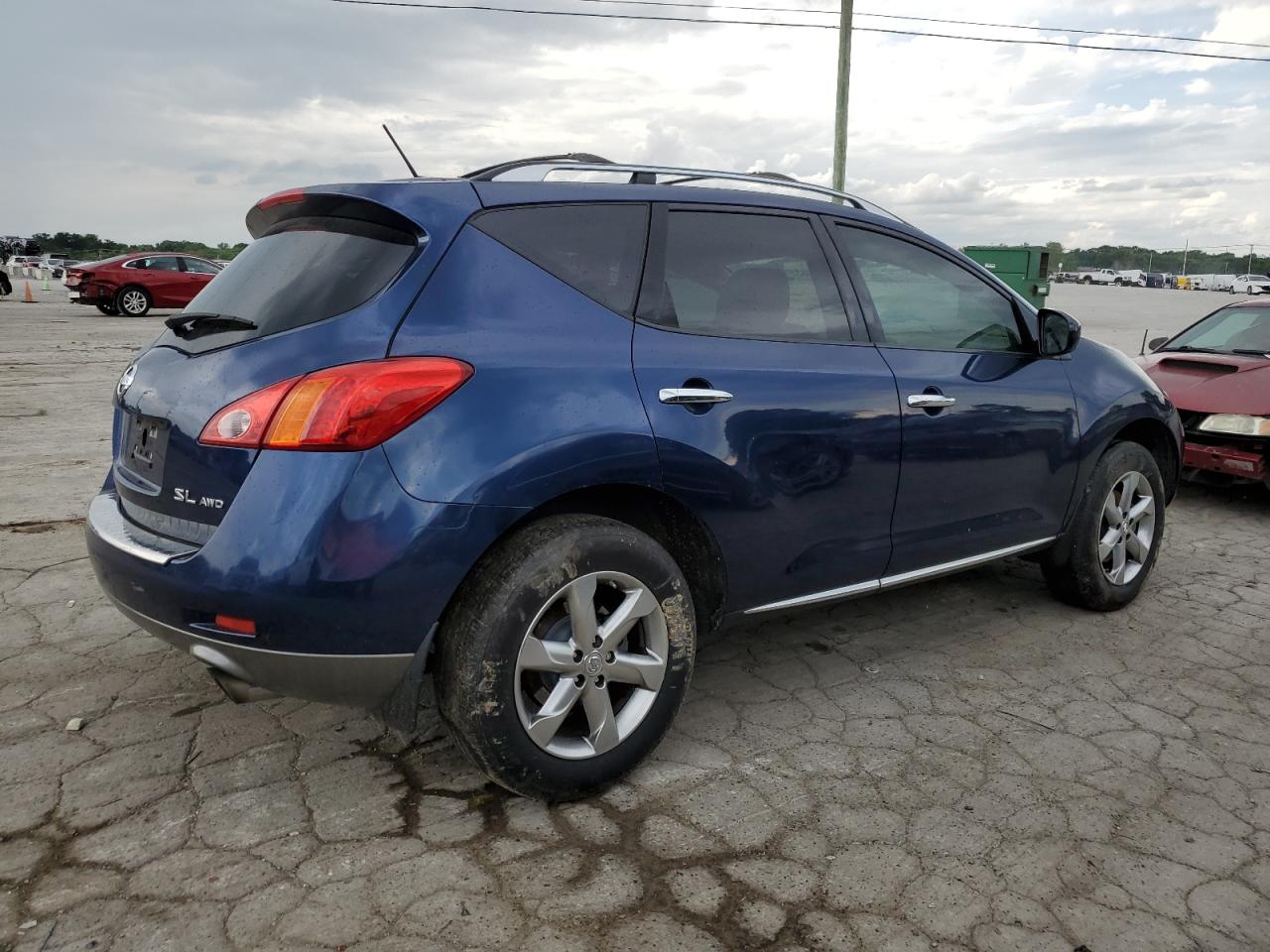 2010 Nissan Murano S Blue vin: JN8AZ1MW4AW136441