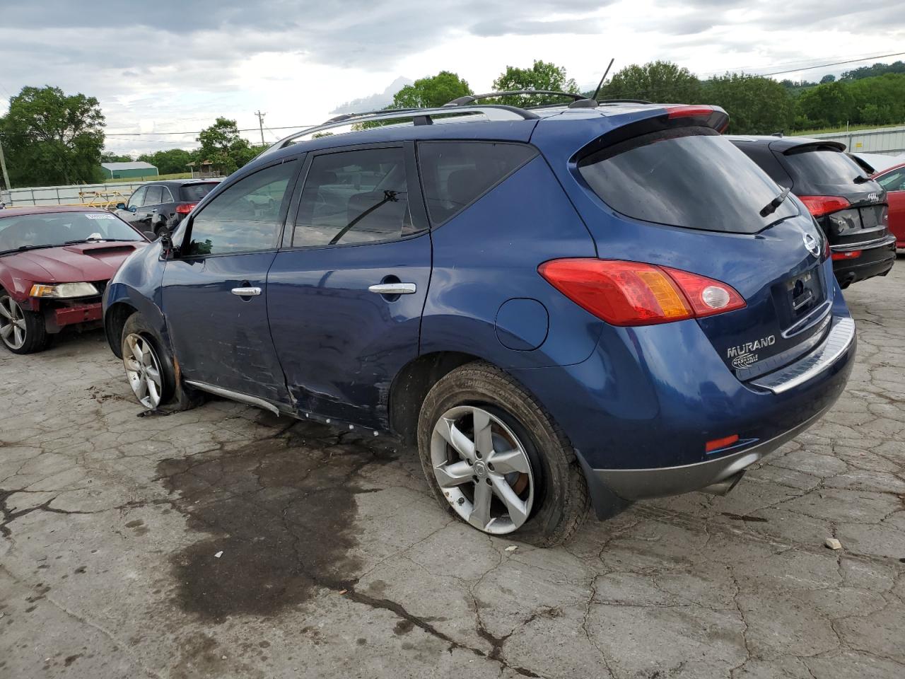 2010 Nissan Murano S Blue vin: JN8AZ1MW4AW136441