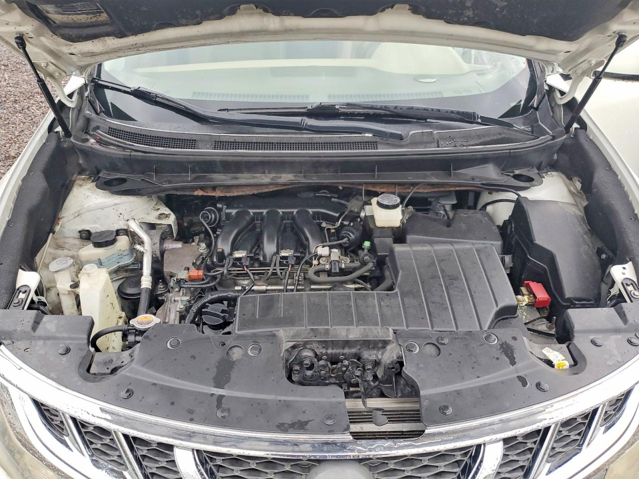 2011 Nissan Murano White vin: JN8AZ1MW4BW164502