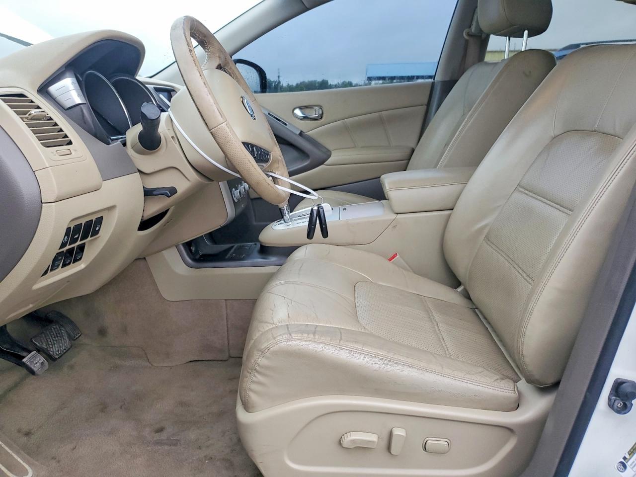 2011 Nissan Murano White vin: JN8AZ1MW4BW164502