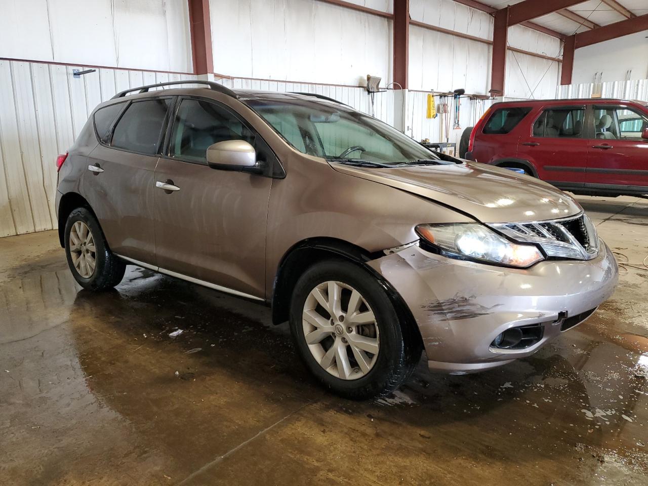 2011 Nissan Murano S Tan vin: JN8AZ1MW4BW175077