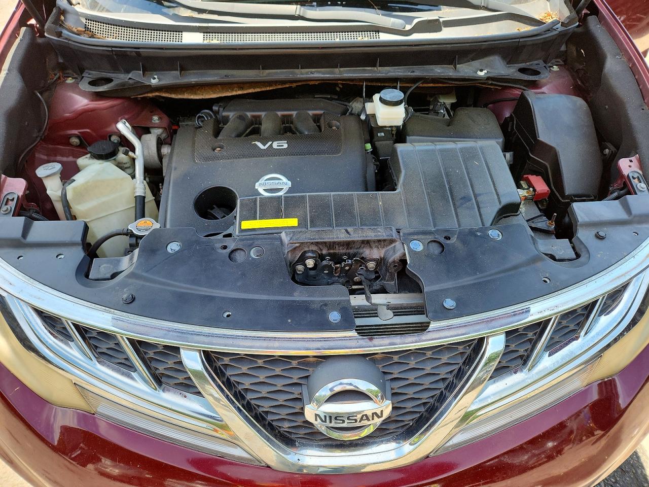 2012 Nissan Murano S Burgundy vin: JN8AZ1MW4CW201131