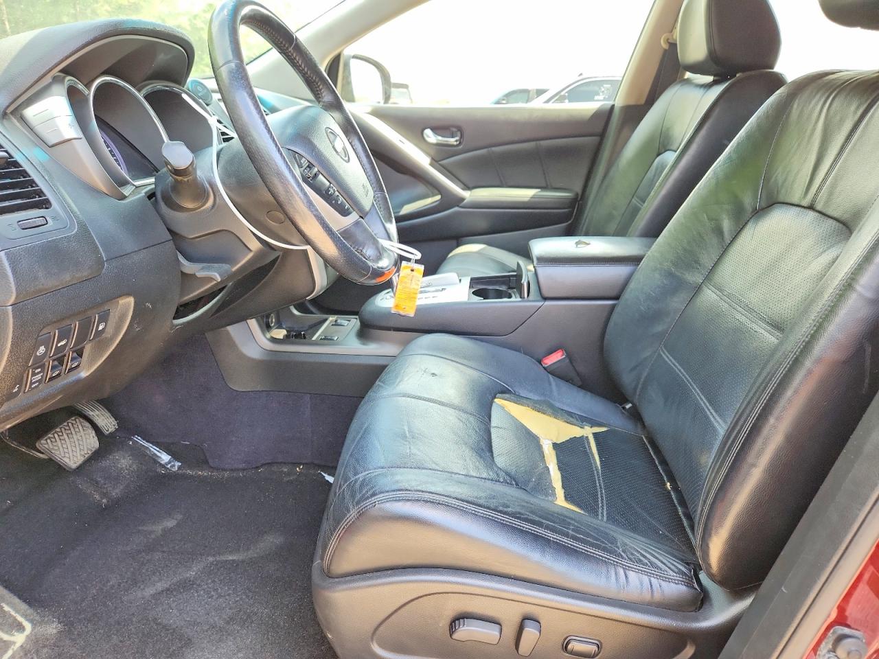 2012 Nissan Murano S Burgundy vin: JN8AZ1MW4CW201131