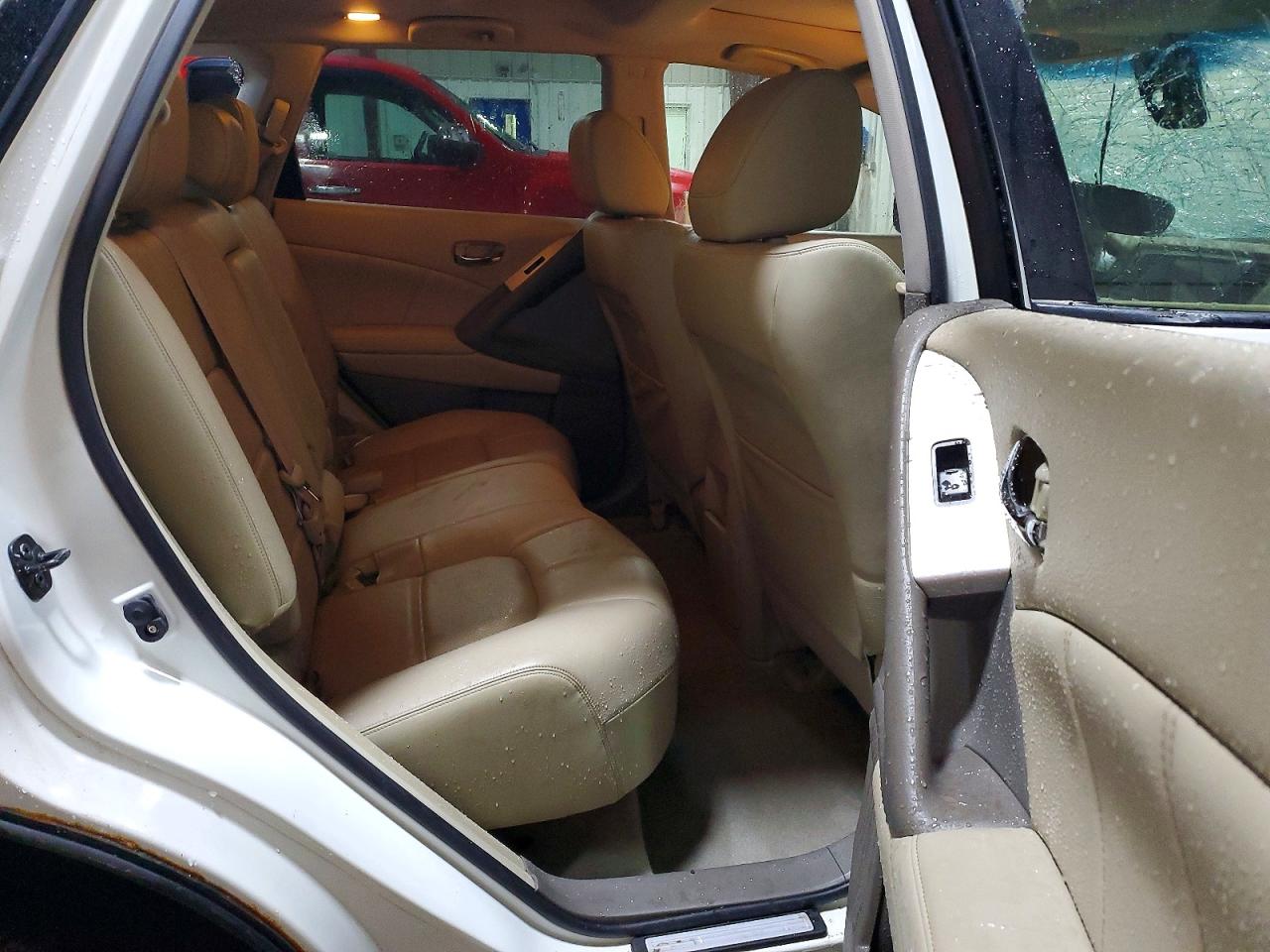 2013 Nissan Murano S White vin: JN8AZ1MW4DW322940