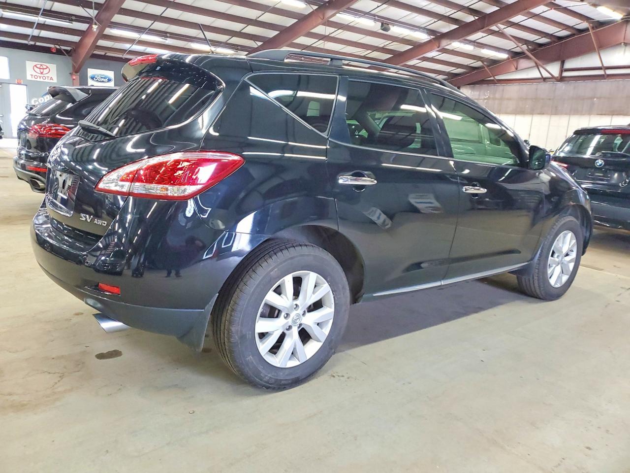2014 Nissan Murano S Черный vin: JN8AZ1MW4EW505014