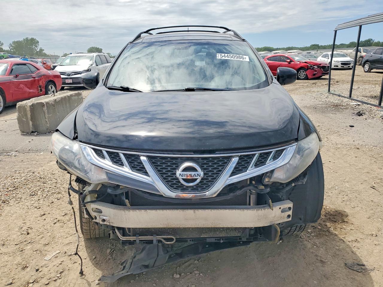 2014 Nissan Murano Sl Black vin: JN8AZ1MW4EW529717