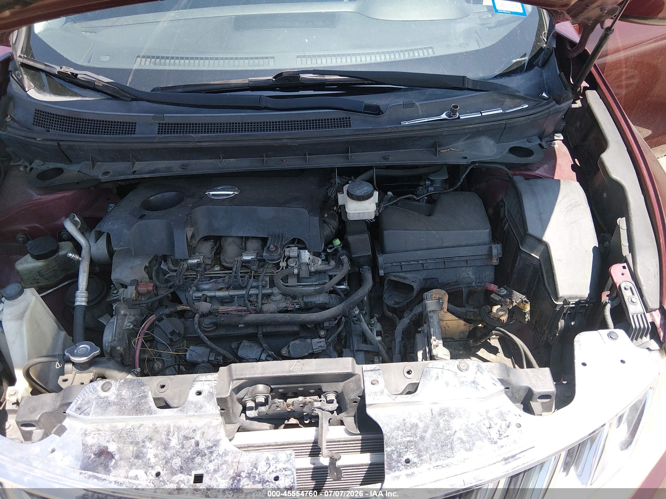 2010 Nissan Murano Sl Maroon vin: JN8AZ1MW5AW116246