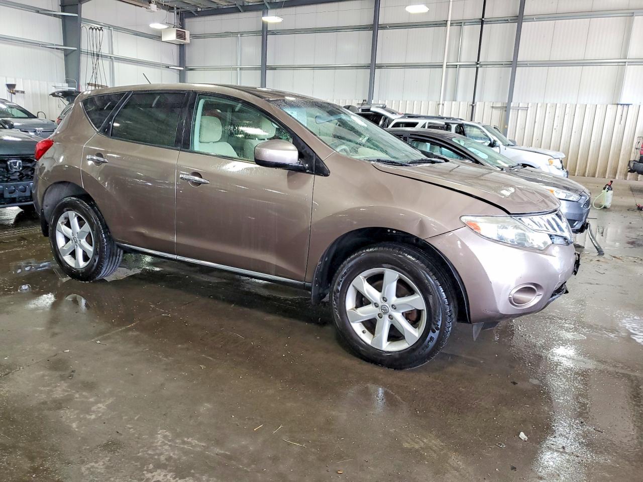 2010 Nissan Murano S Желто-коричневый vin: JN8AZ1MW5AW123598
