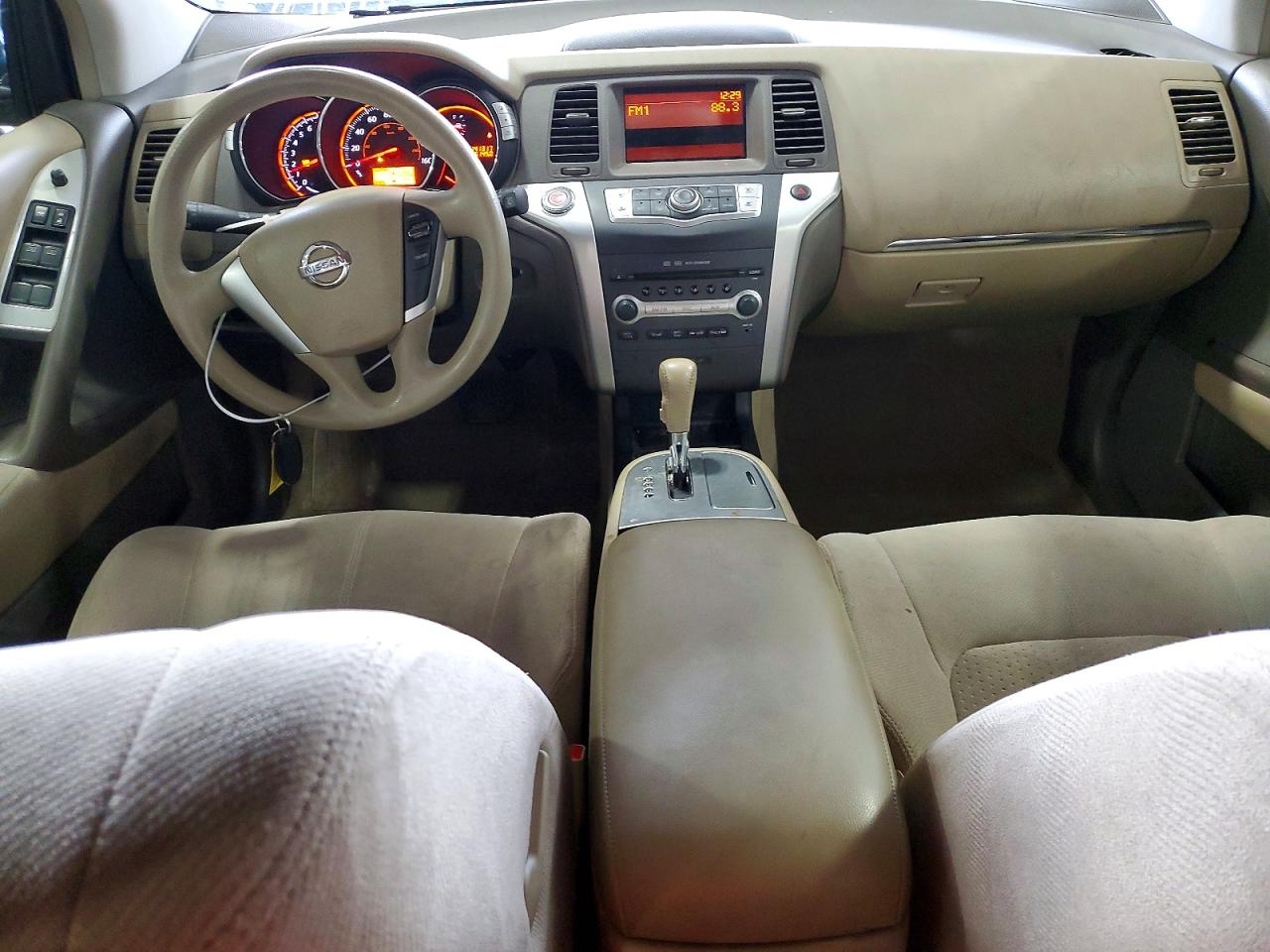 2010 Nissan Murano S Желто-коричневый vin: JN8AZ1MW5AW123598
