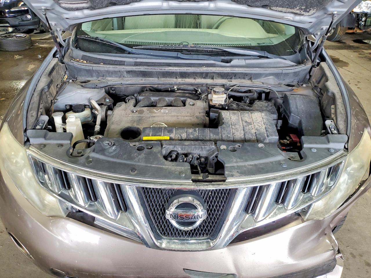 2010 Nissan Murano S Желто-коричневый vin: JN8AZ1MW5AW123598