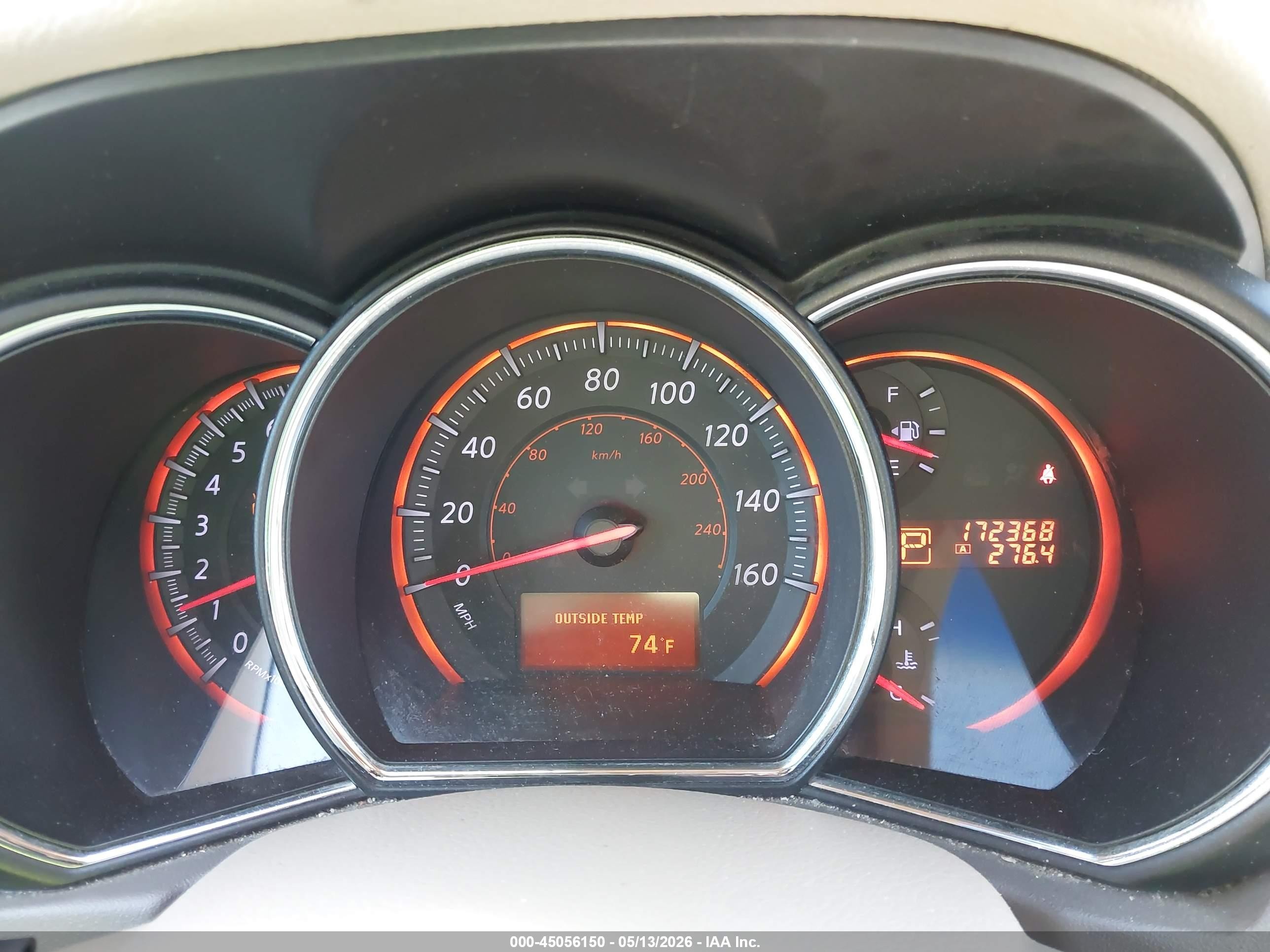2010 Nissan Murano Sl Brown vin: JN8AZ1MW5AW124590