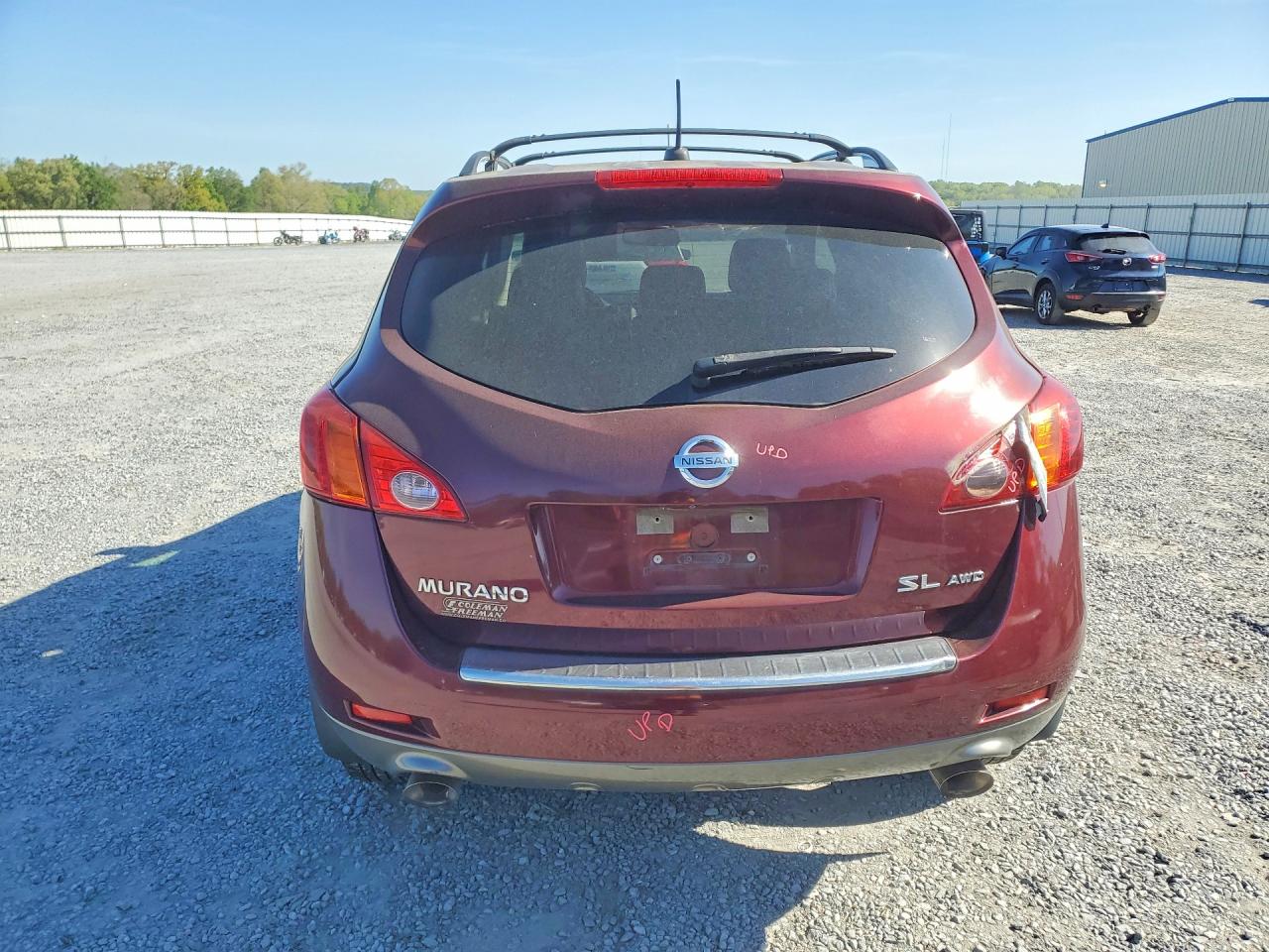 2010 Nissan Murano S Burgundy vin: JN8AZ1MW5AW133337