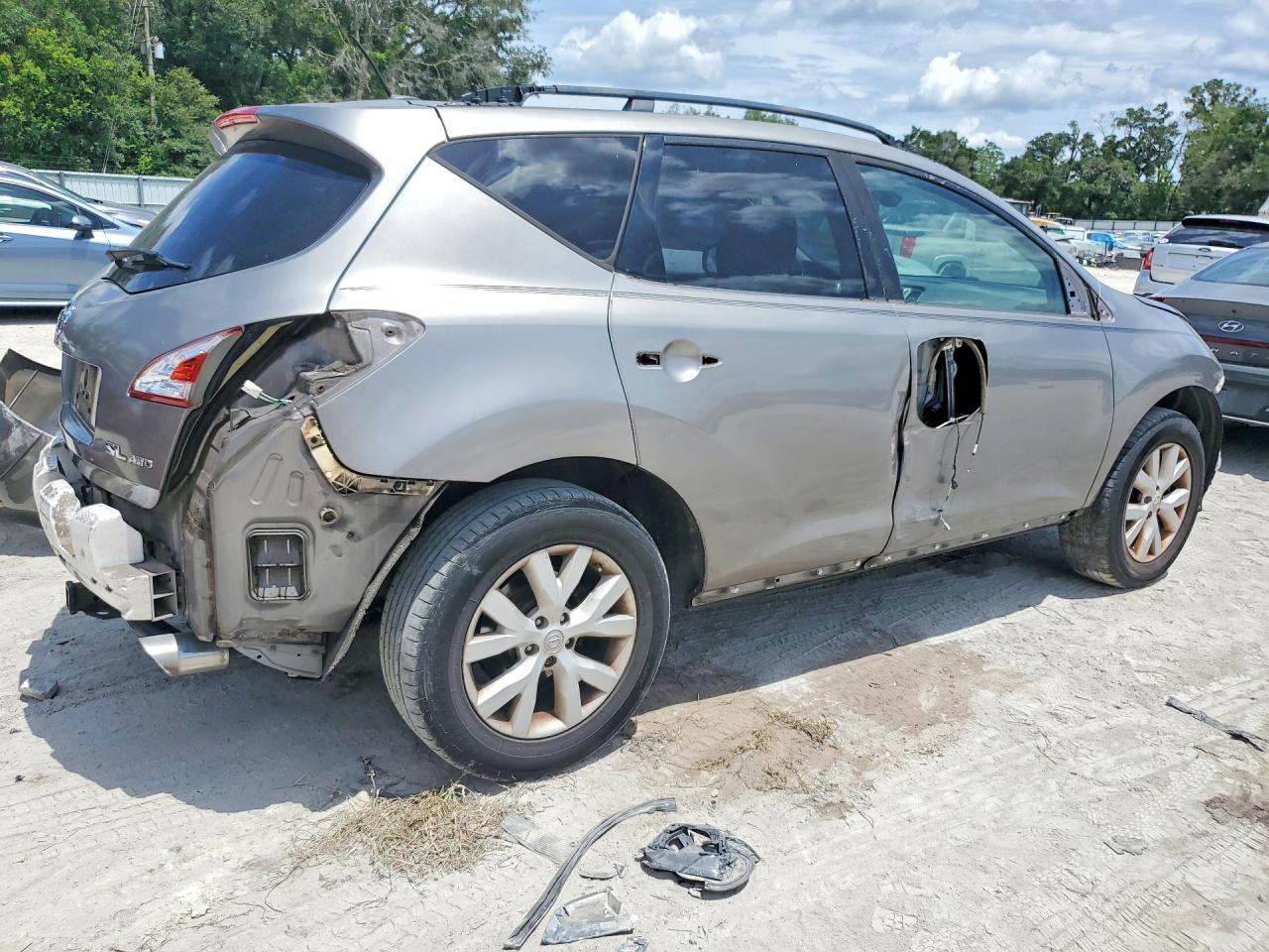 2011 Nissan Murano S Серый vin: JN8AZ1MW5BW164606