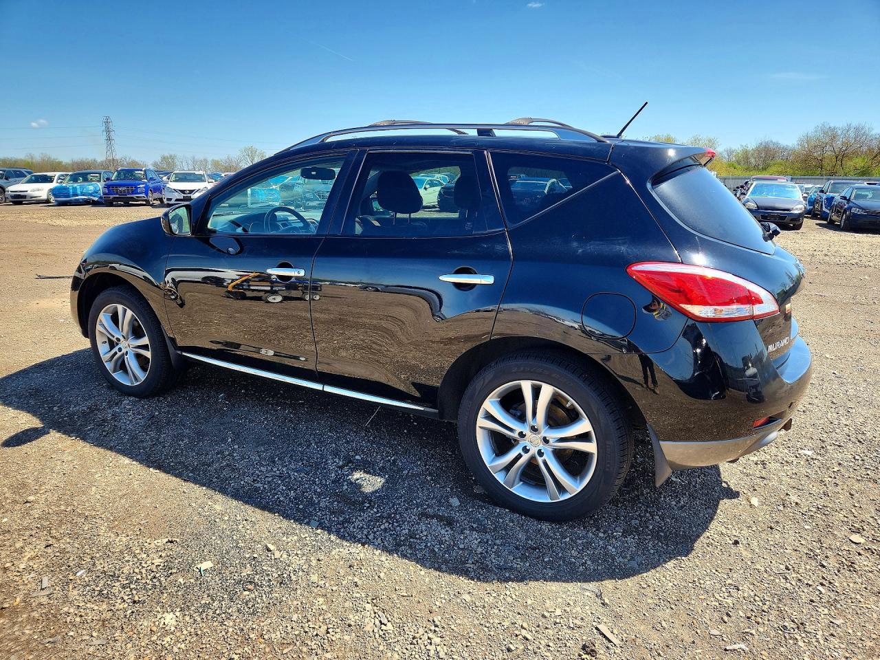 2012 Nissan Murano S Black vin: JN8AZ1MW5CW201509
