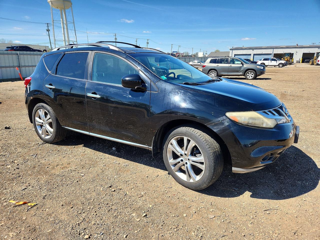 2012 Nissan Murano S Black vin: JN8AZ1MW5CW201509