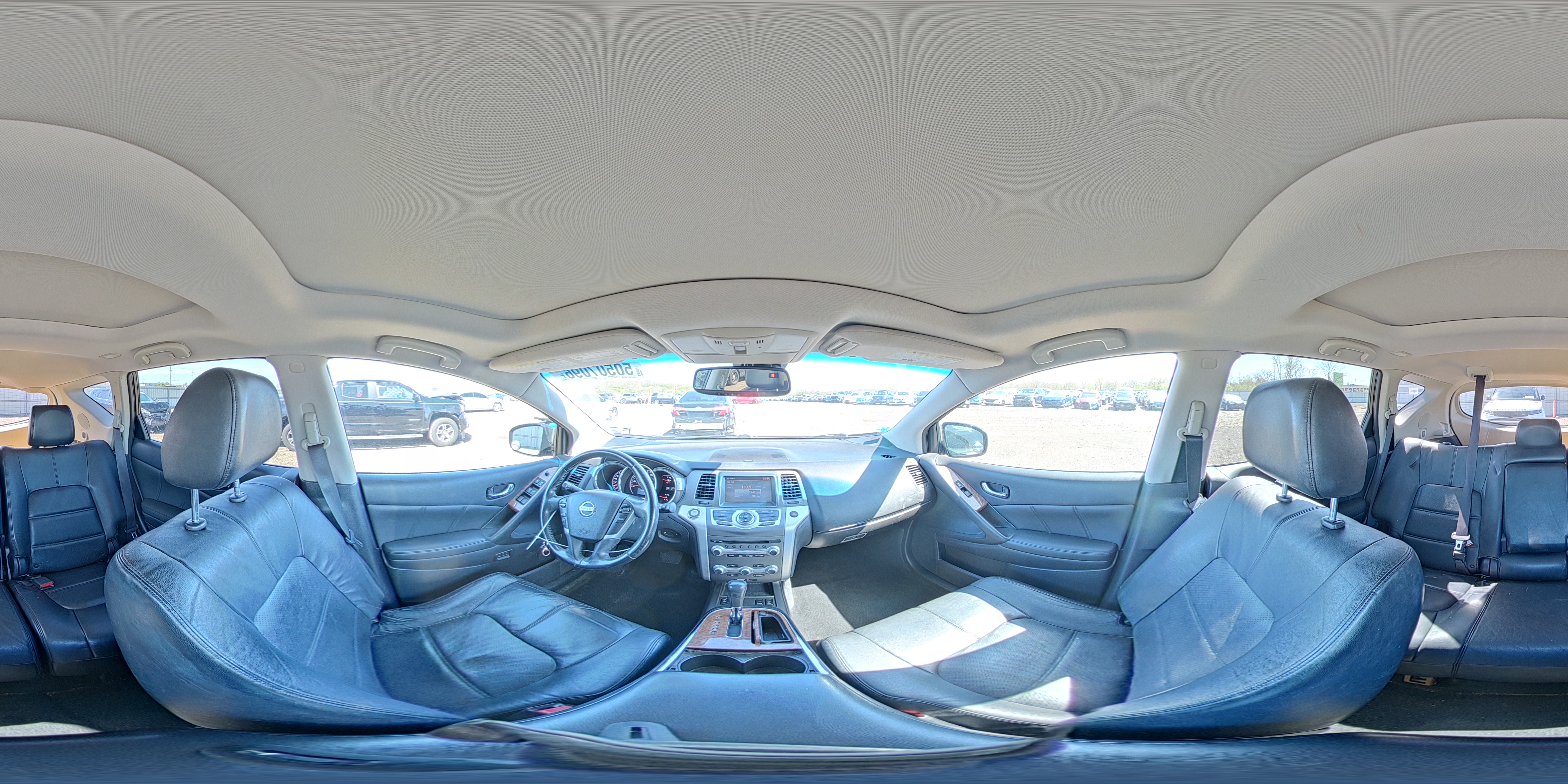 2012 Nissan Murano S Black vin: JN8AZ1MW5CW201509