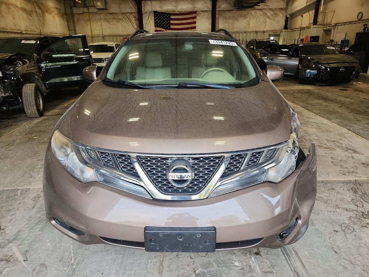 2012 Nissan Murano S Brown vin: JN8AZ1MW5CW216933