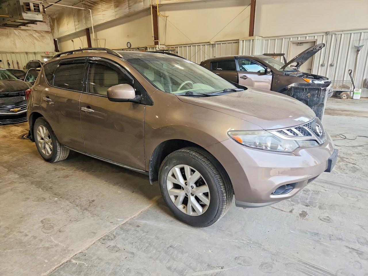 2012 Nissan Murano S Brown vin: JN8AZ1MW5CW216933