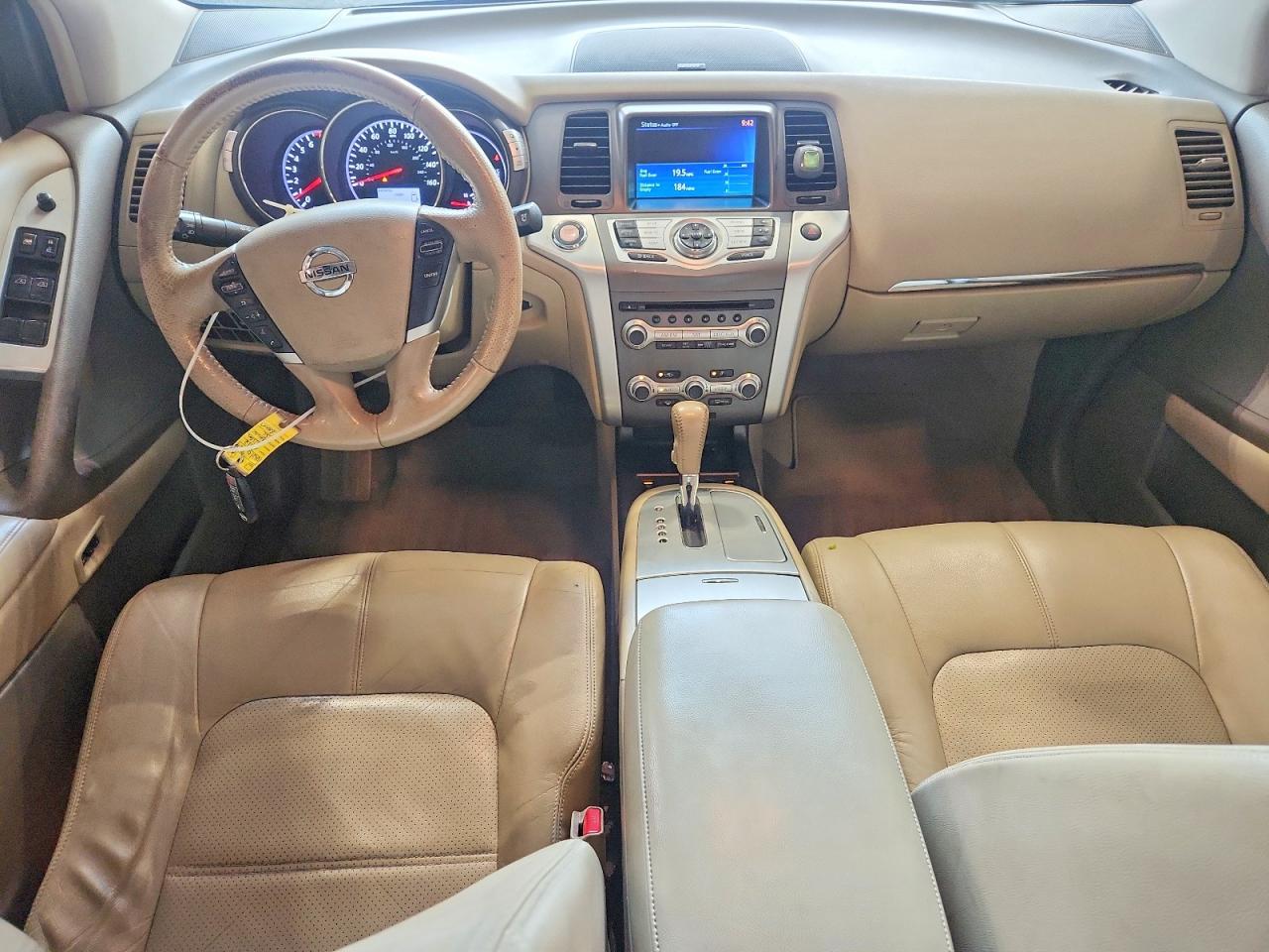 2012 Nissan Murano S Brown vin: JN8AZ1MW5CW216933