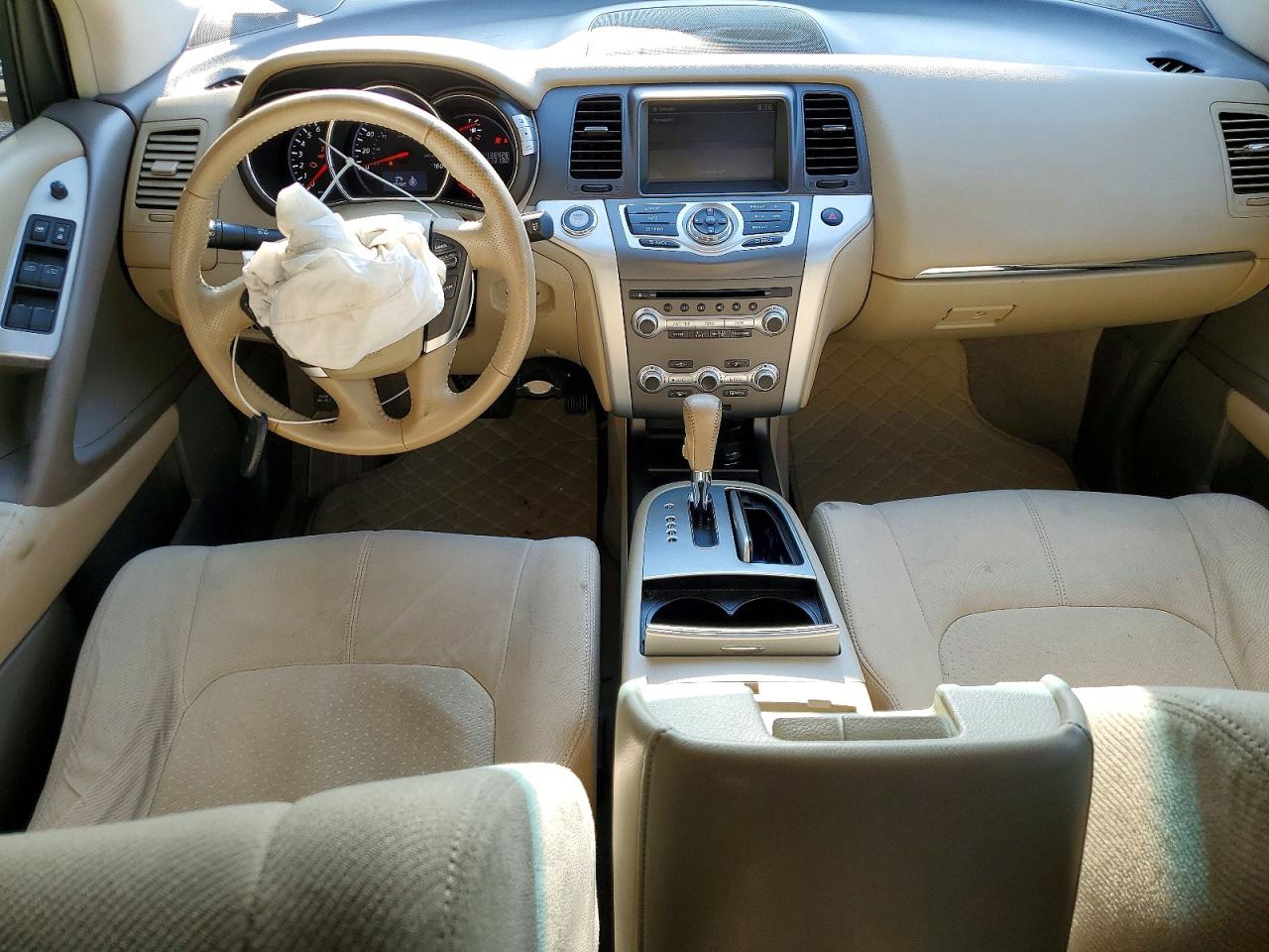 2012 Nissan Murano S White vin: JN8AZ1MW5CW226720