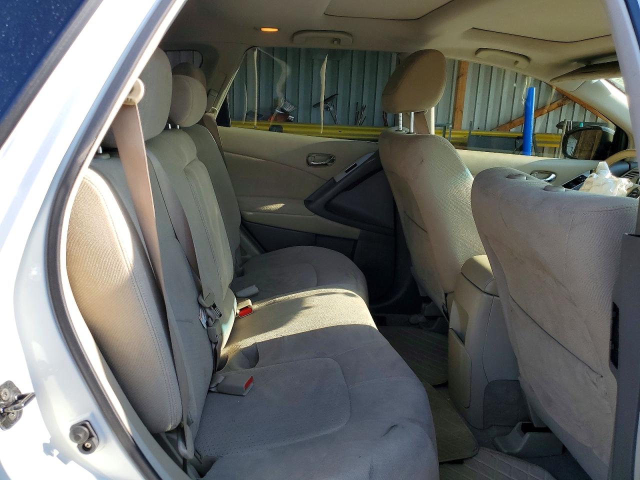 2012 Nissan Murano S White vin: JN8AZ1MW5CW226720